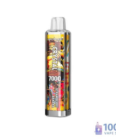 Vapme Crystal 7000 Disposable Vape, 30 Flavors, 7000+ Puffs, Multiple Nicotine