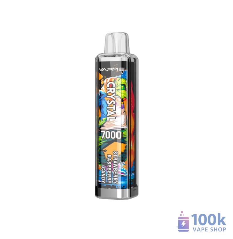 Vapme Crystal 7000 Disposable Vape, 30 Flavors, 7000+ Puffs, Multiple Nicotine - Image 2