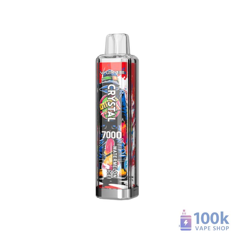 Vapme Crystal 7000 Disposable Vape, 30 Flavors, 7000+ Puffs, Multiple Nicotine - Image 4