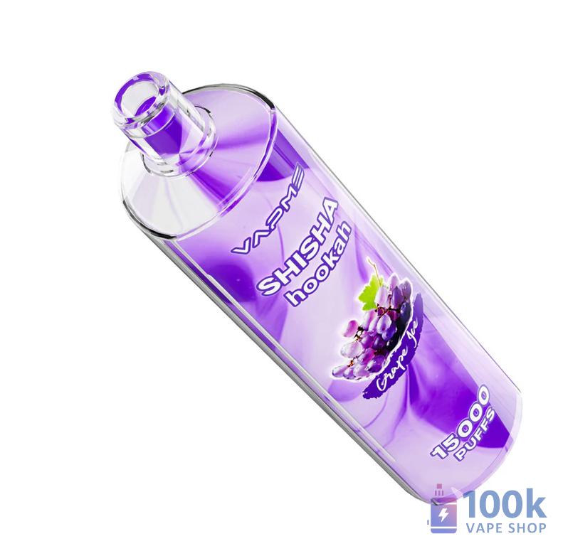 Vapme Shisha 15000 Disposable Vape with 25mL E-Liquid & 650mAh Battery - Immagine 3