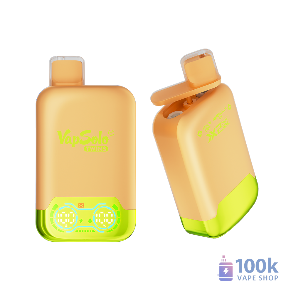 Vapsolo Twins 20000 ühekordselt kasutatav Vape | Dual Flavors & 20K Puffs