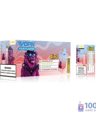 VOPK 80000 Disposable Vape: 80K Puffs with 4 Adjustable Flavor Modes