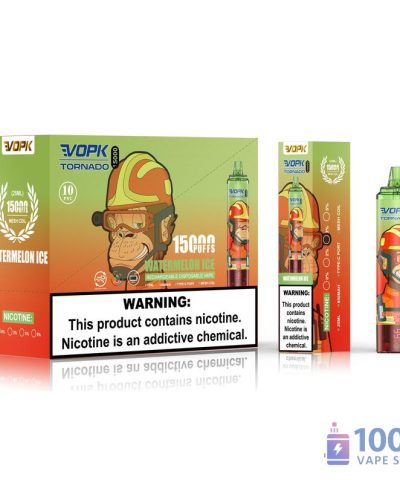 VOPK TORNADO 15000 Puffs Disposable Vape Pen - 10 Flavors & Adjustable Airflow