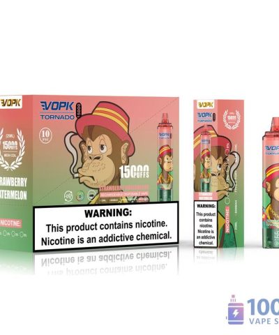 Alternative view of VOPK TORNADO 15000 Puffs Disposable Vape Pen - 10 Flavors & Adjustable Airflow