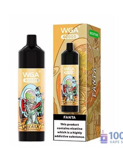 Alternative view of Wga 40000 Puffs Rechargeable Vape - 600mAh Battery & Dual-Flavor System