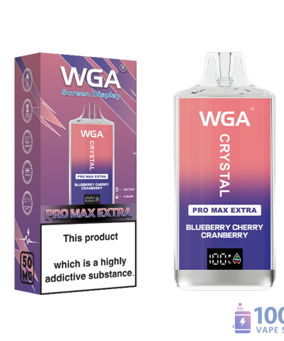 Alternative view of Wga Crystal Pro Max Eetra 15000 Disposable Vape - 15000 PUFFS & 25mL Prefilled