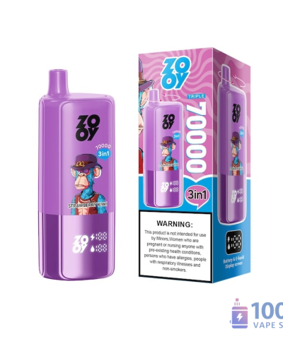ZOOY King TRIPLE 70000 Disposable Vape - 70K Puffs, 3-in-1 Flavors