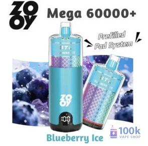 Alternative view of ZOOY MEGA 60000 Kit - Prefilled Pod System with 60K Puffs & Dual Mesh Coil