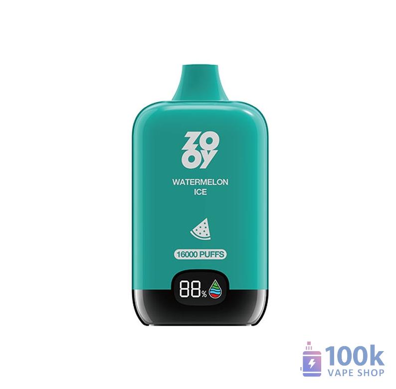Zooy Rainbow 16000 Disposable Vape - 16K Puffs, Smart Display, 26mL E-Liquid - зображення 3