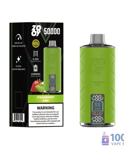 Alternative view of Zooy Shisha 50000 Puffs Rechargeable Disposable Vape - Smart Display & 14,000mAh