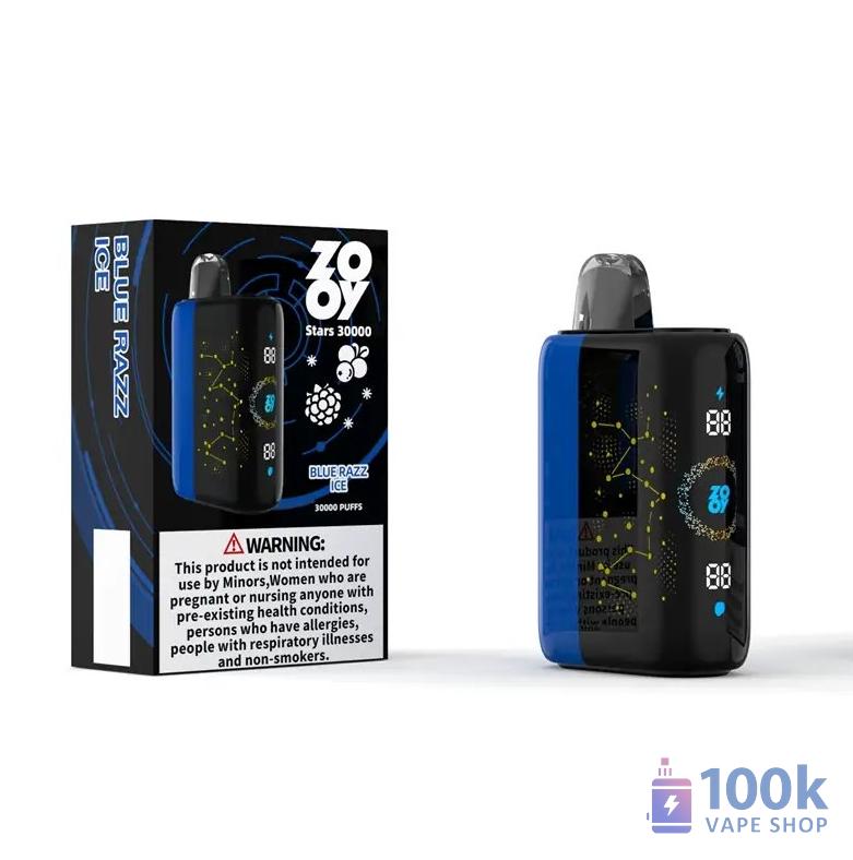 Zooy Stars 30000 Disposable Vape - 30,000 Puffs, Adjustable Airflow – Image 4
