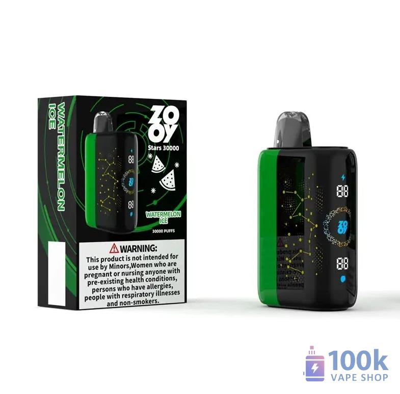 Zooy Stars 30000 Disposable Vape - 30,000 Puffs, Adjustable Airflow – Image 5