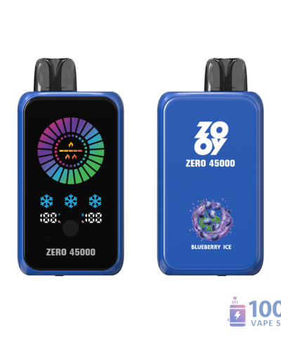 Zooy Zero 45000 Disposable Vape with ICE-NIC Control and Large Puffs